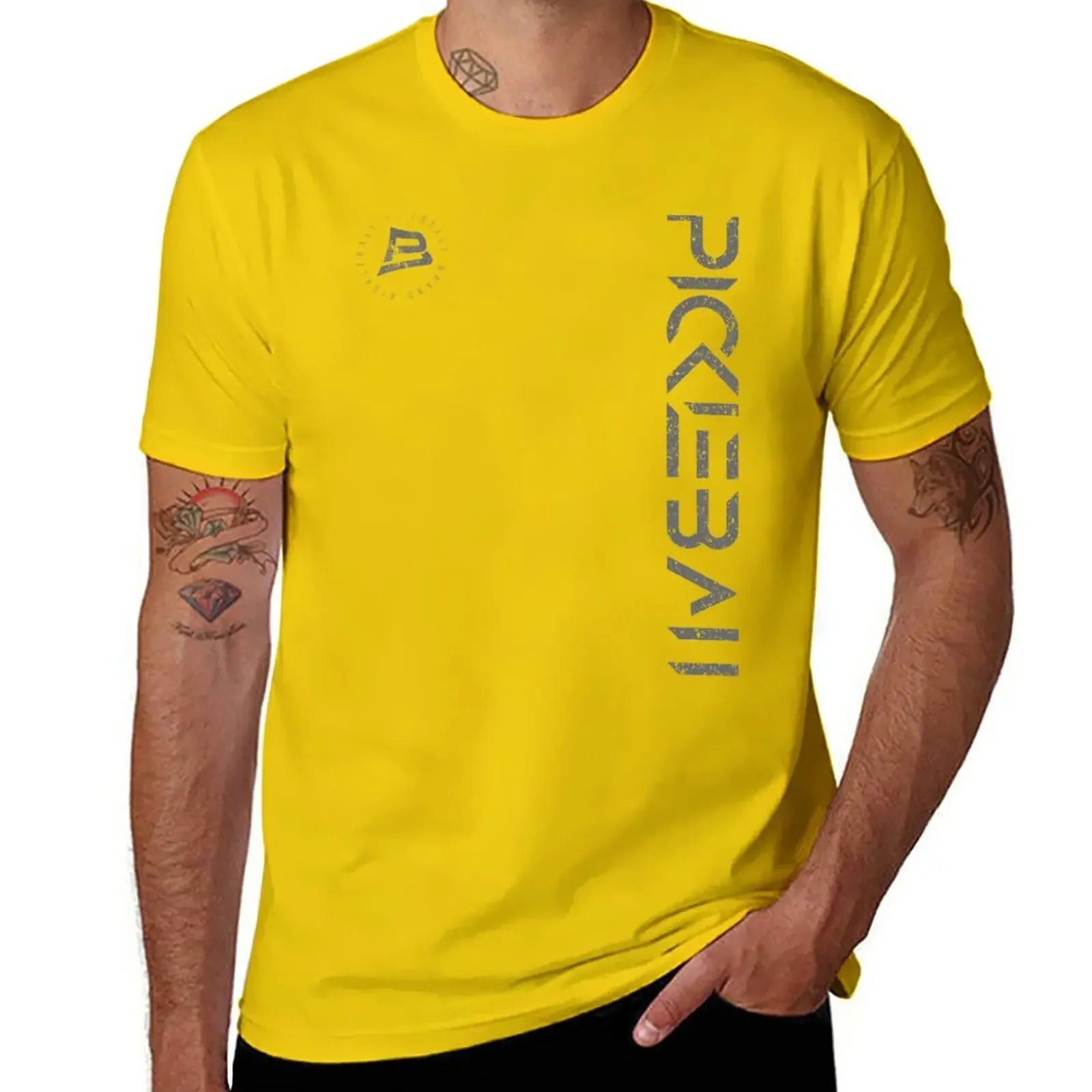 New Pickleball Vertical T-Shirt Oversized t-shirt quick-drying t-shirt sports fan t-shirts mens t shirts