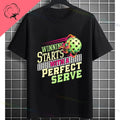 Pickleball Graphic T-Shirt – "It Was in" Funny Design Casual 100% Cotton Short-sleeve Fashion Sporty Style Tee Perfect for Gift