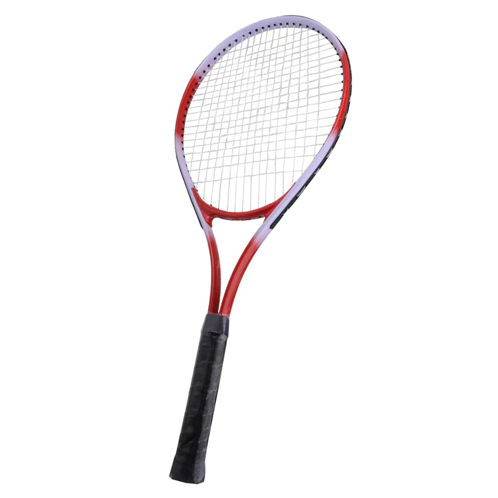 Single Tennis Racket Anti Slip Lightweight Exquisite Workmanship 27 Inch Tennis Racket Competition Training Ergonomic for Gym