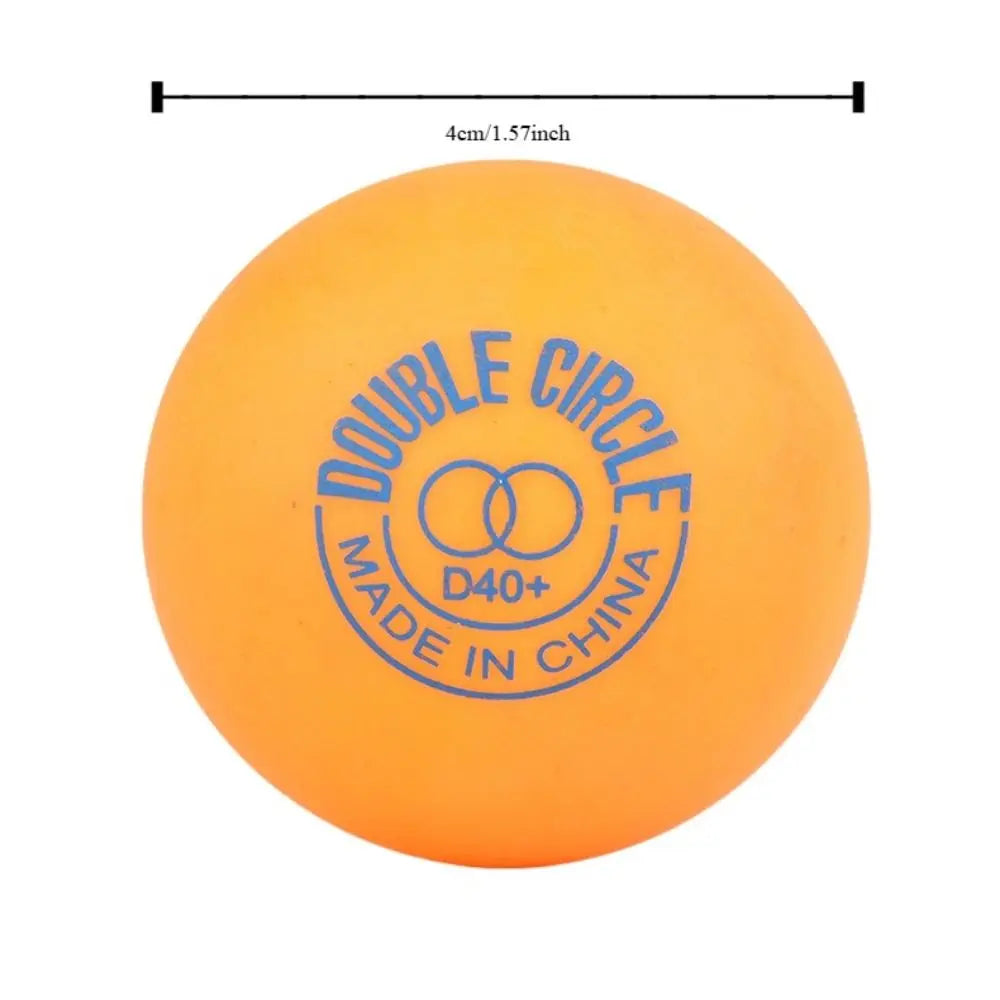 120PCS ABS Ping Pang Ball Wear-resistant Strong Table Tennis Accessories Elastic Durable Beating for Double Happiness
