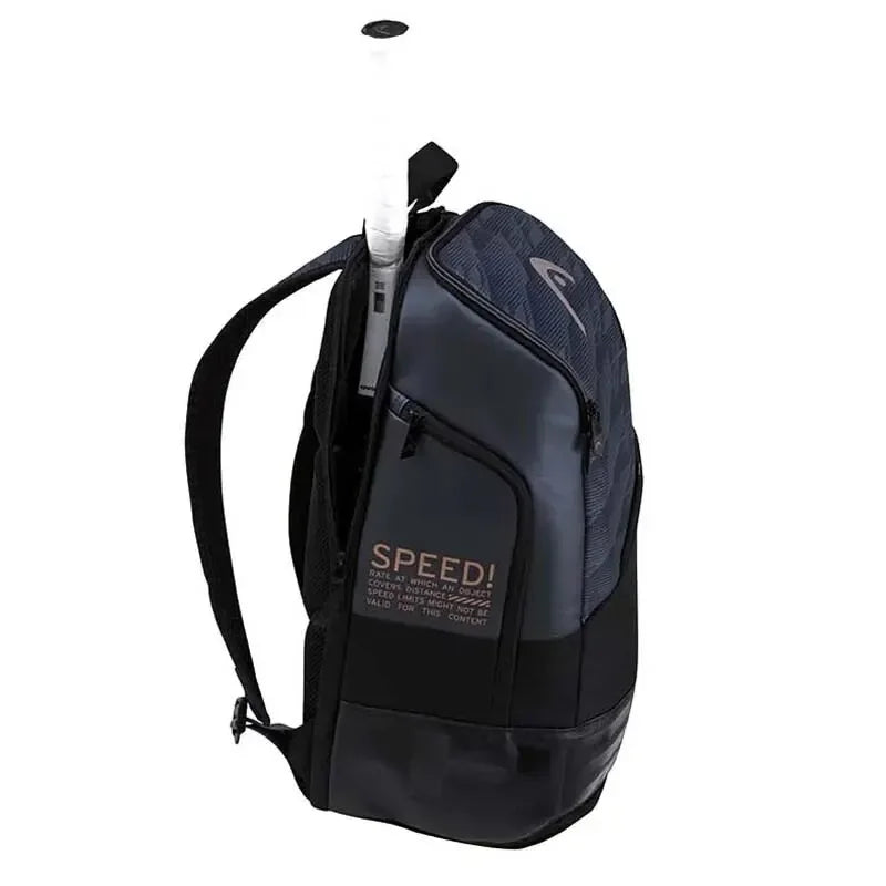 Wholesale New High Quality Heads Series Multifunctional Tennis Bag Sports Badminton Backpack with Separate Shoe Compartment