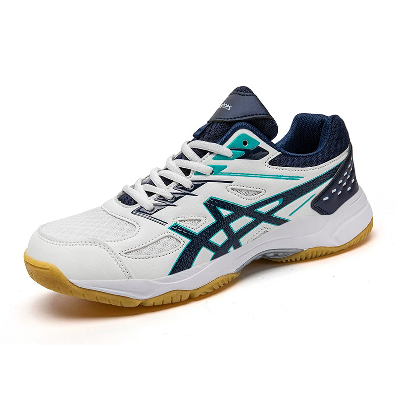 Men's and women's badminton shoes - sports support, flexibility, shock absorption and cushioning, grip table tennis shoes, volle