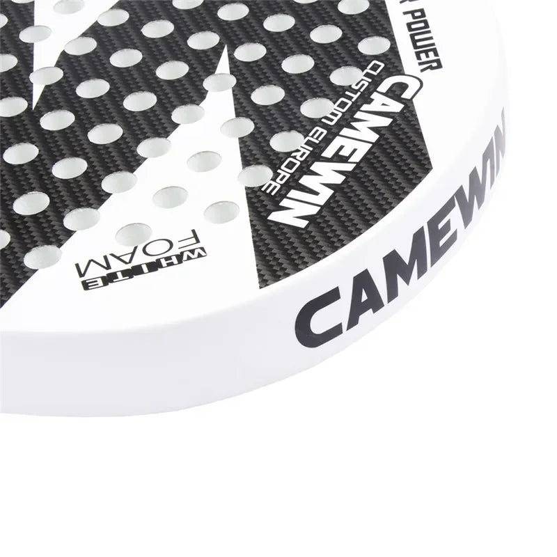 NEW Competition Padel Racket - 3K Carbon Fiber & EVA Core, Ultra-Light Design with Anti-Slip Grip and Waterproof Case