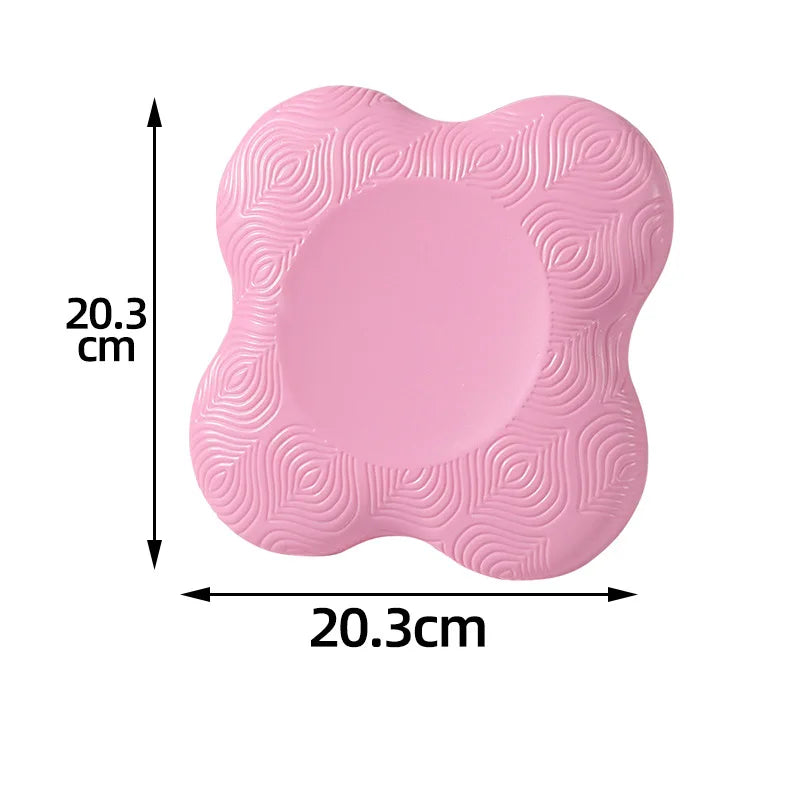 2pcs Yoga Kneeling Mat Thickened Flat Support Mat Knee Pad Portable Elbow Pad Yoga Mat Sports Fitness