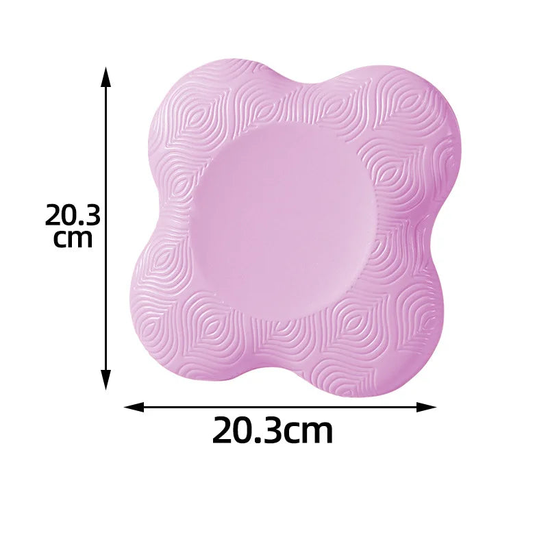 2pcs Yoga Kneeling Mat Thickened Flat Support Mat Knee Pad Portable Elbow Pad Yoga Mat Sports Fitness