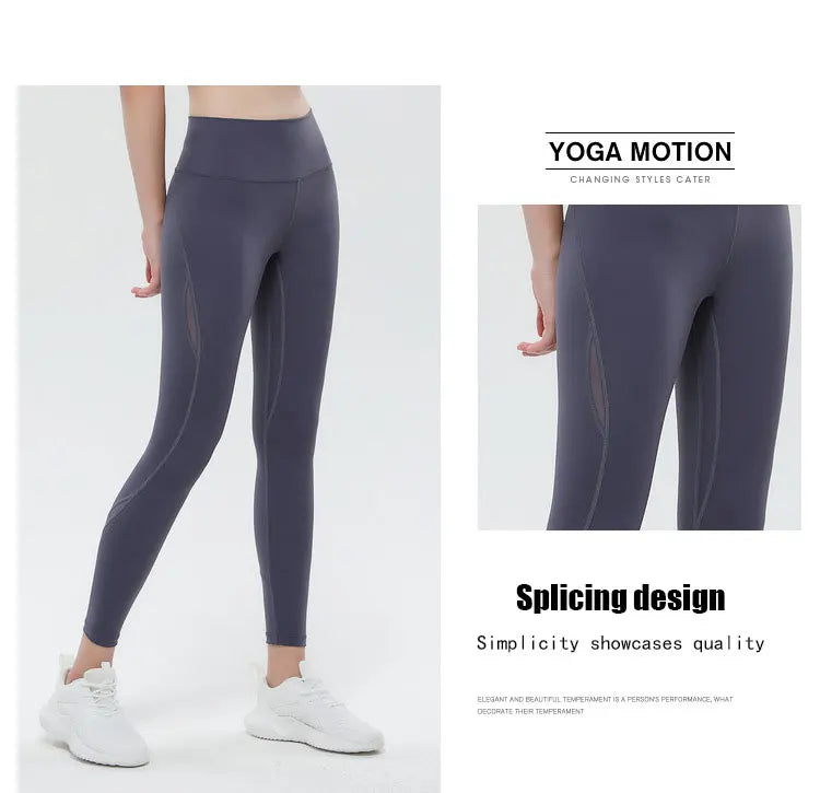 Yoga Pants Push-up Yoga Leggings Women Workout Gym Tights Sexy Sports High Waisted Hollowed out Quick Drying Women Workout Pants