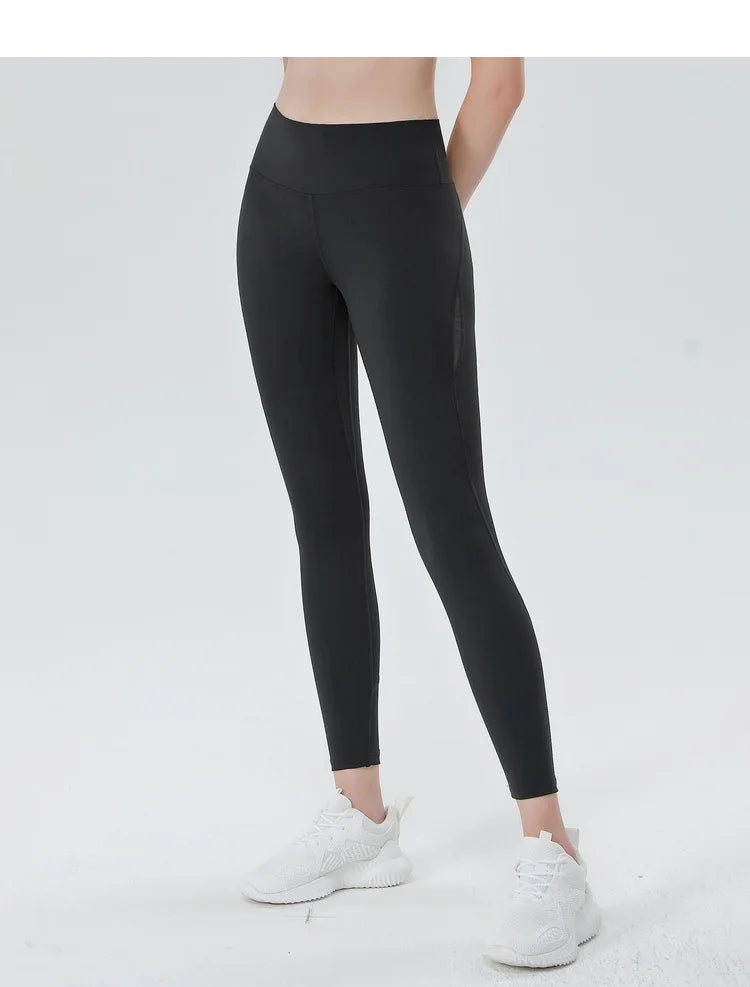 Yoga Pants Push-up Yoga Leggings Women Workout Gym Tights Sexy Sports High Waisted Hollowed out Quick Drying Women Workout Pants
