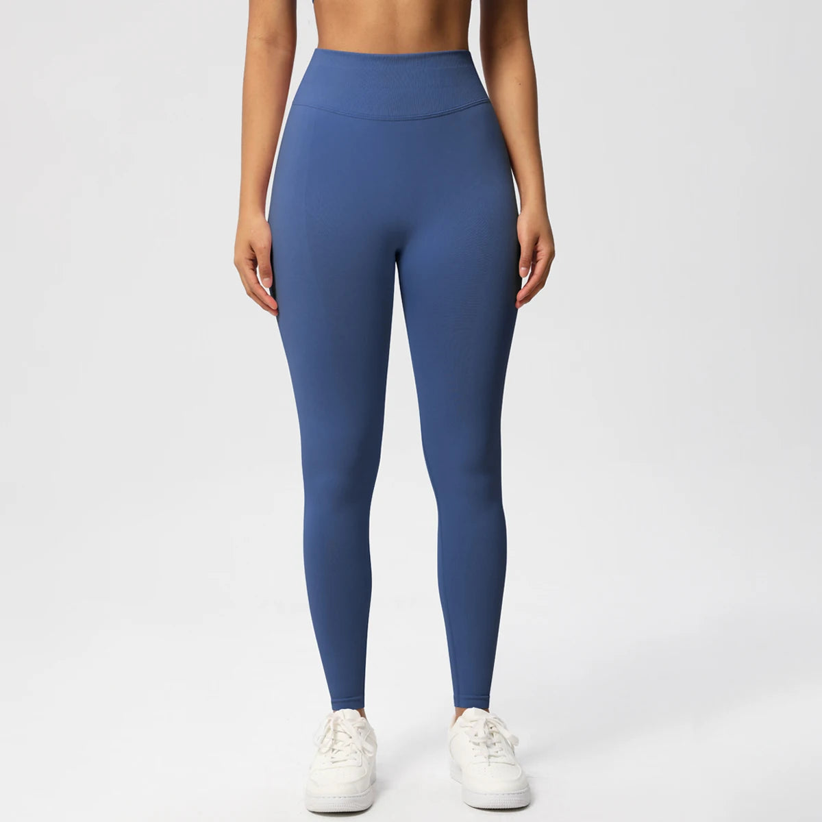 Seamless Women Solid Waist Yoga Pants Three-section Waist Sexy Hip-lifting Tight Sports Pants Fitness Exercise Yoga Pants