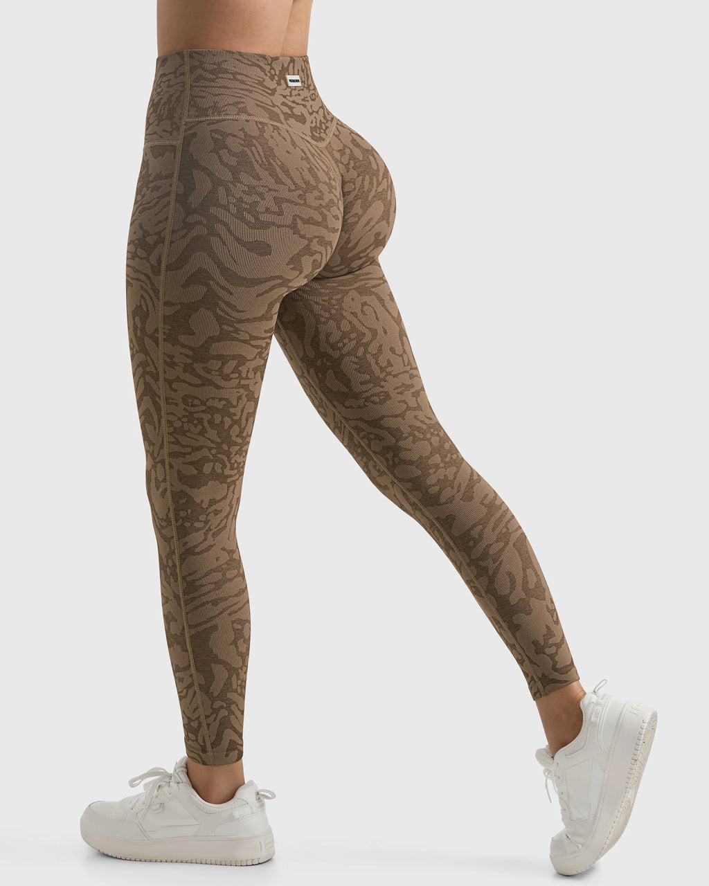Yoga Pants For Women Coffee Leopard Gym Leggings Seamless High Waist Push Up Hip Lift Gym Tights Fitness Workout Leggins Female