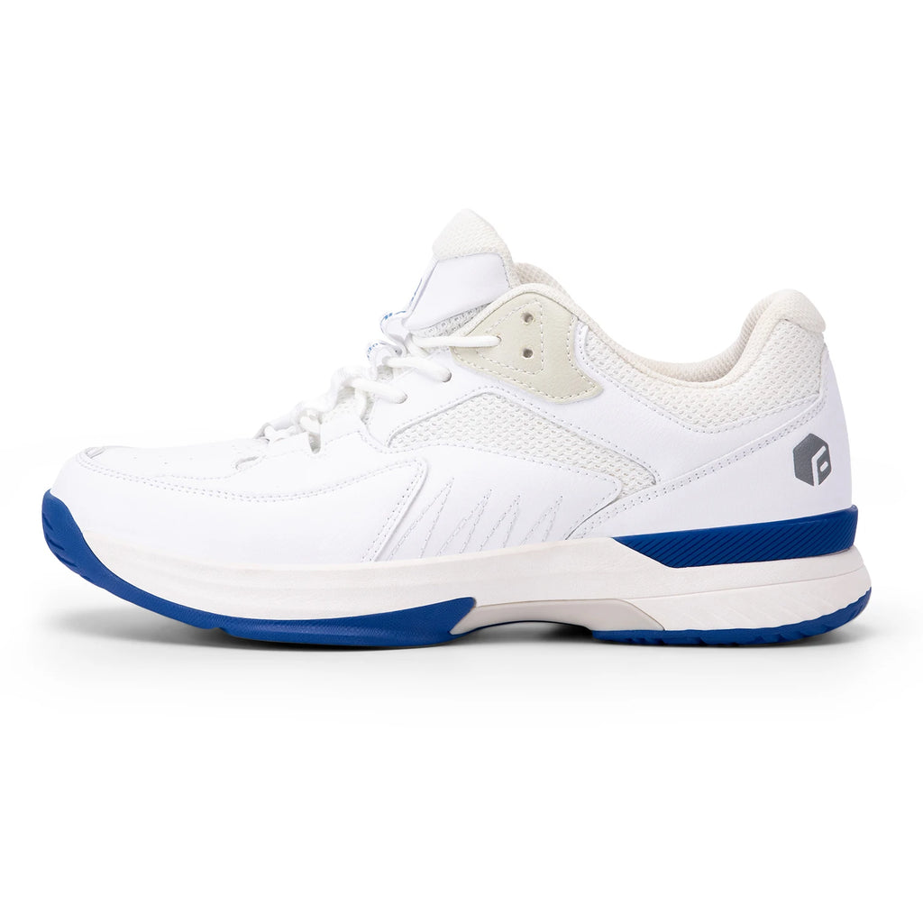 FitVille Mens Tennis Shoes Professional Training Sneakers Wear Resistant Anti-Slip Sweat Absorbent for Swollen Feet Arch Support