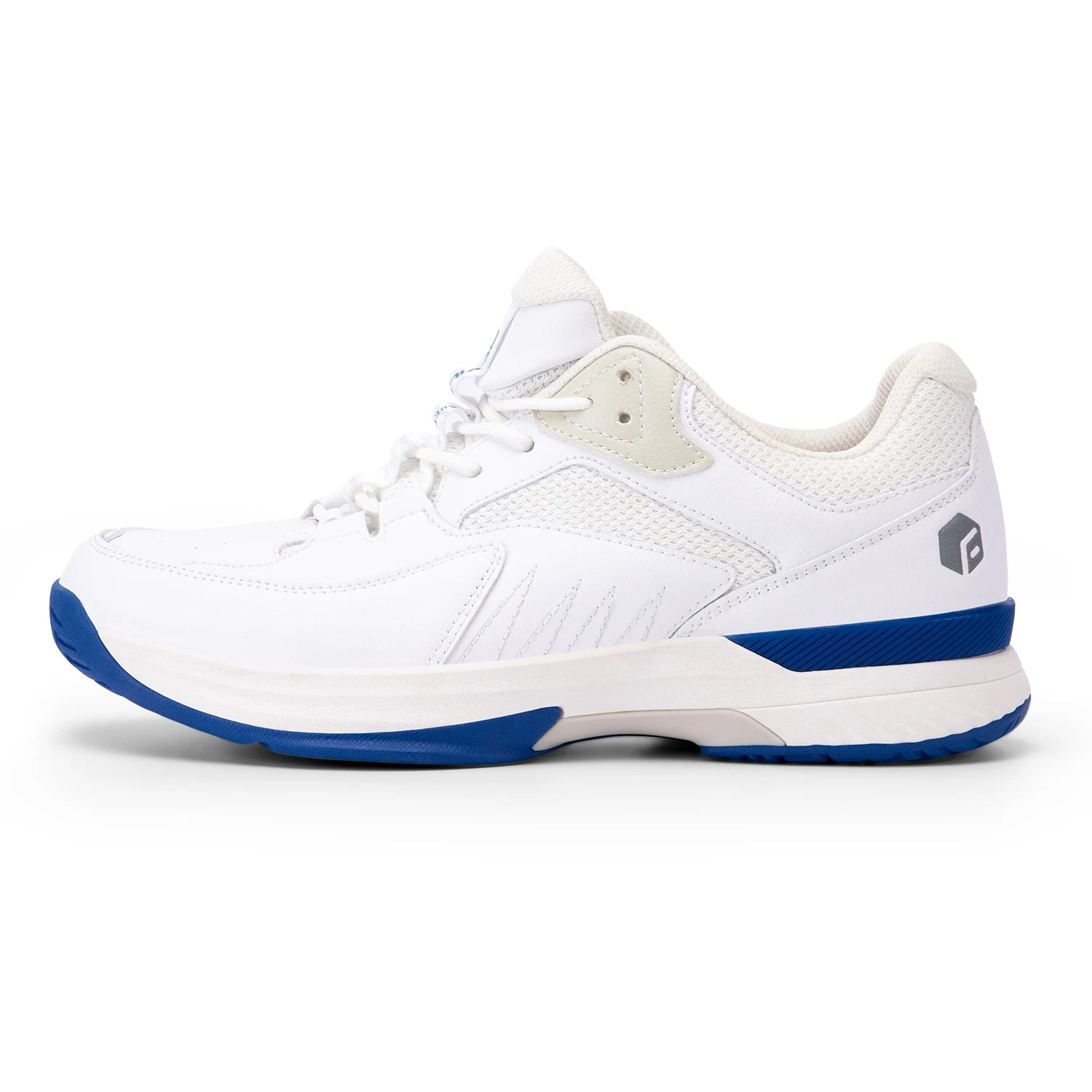 FitVille Mens Tennis Shoes Professional Training Sneakers Wear Resistant Anti-Slip Sweat Absorbent for Swollen Feet Arch Support