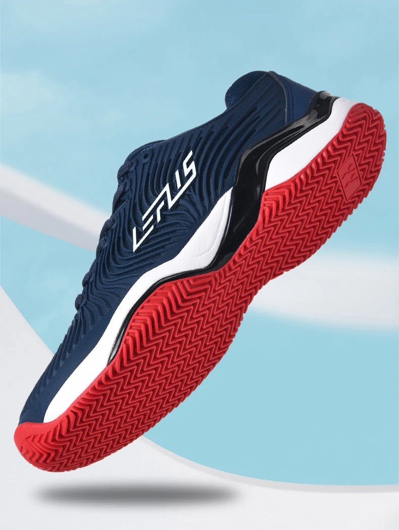 Professional tennis shoes for men and women breathable badminton volleyball shoes for indoor sports training non-slip competitio