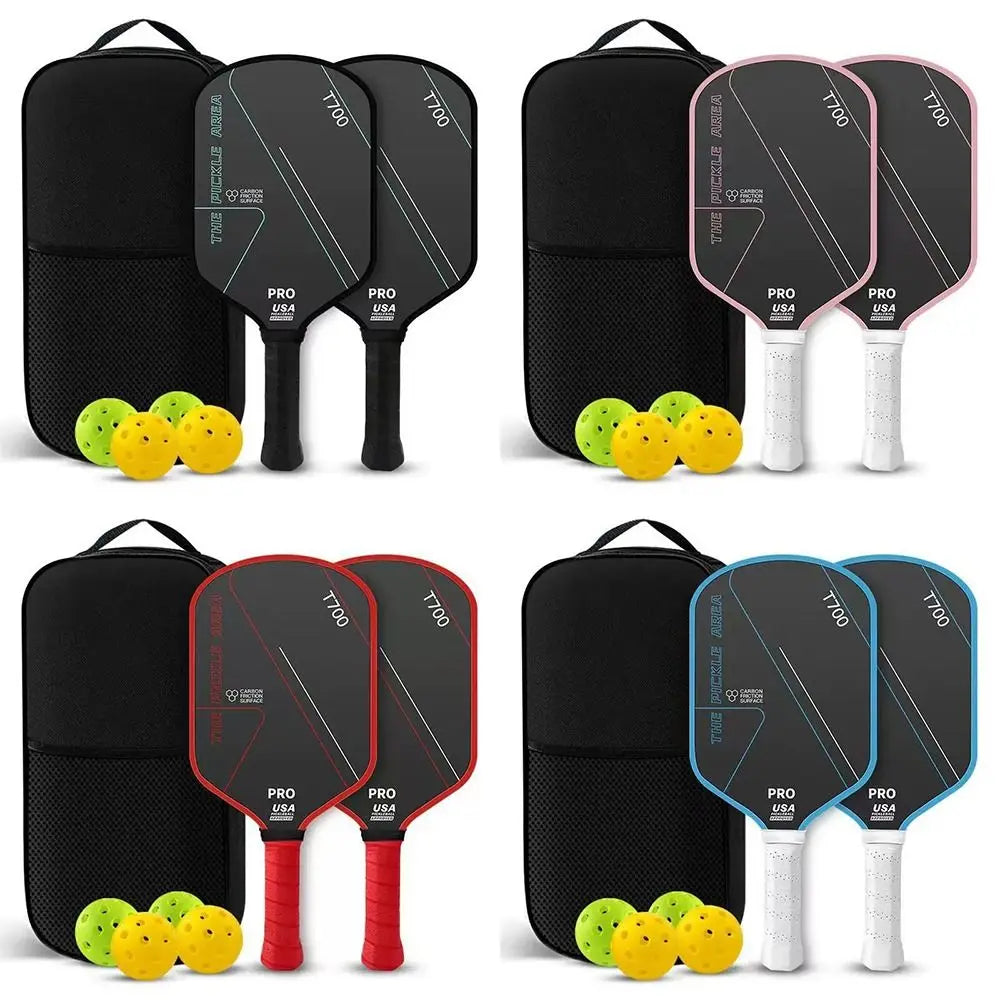Fashion T700 Pickleball Paddle 16MM Carbon Fiber Pickle Ball Paddle Lightweight USAPA Approved Professional Game Supplies