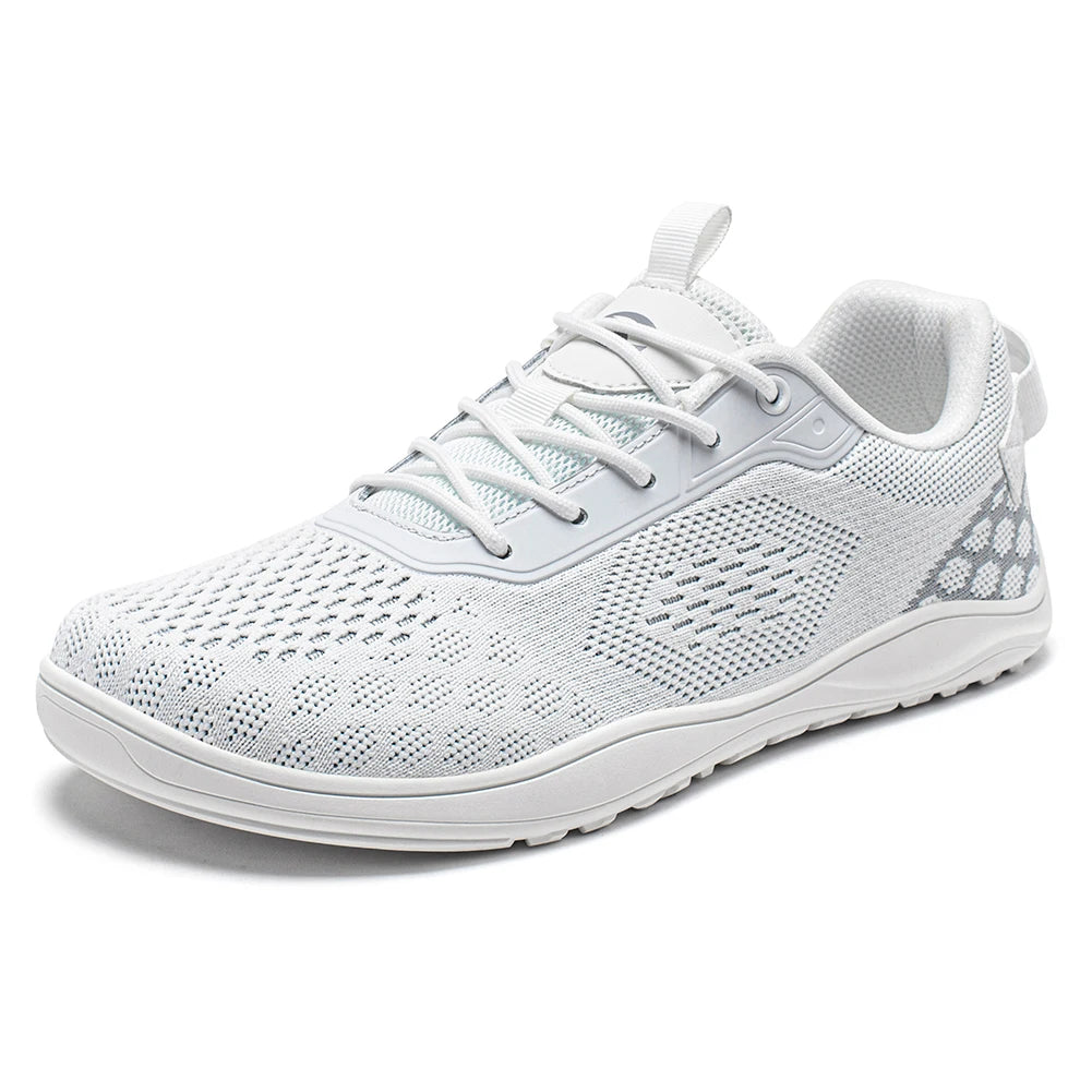 HOBIBEAR Knit Barefoot Shoes Unisex Zero Drop Wide Toe Sneaker Minimalist Breathable Causal Walking Shoes