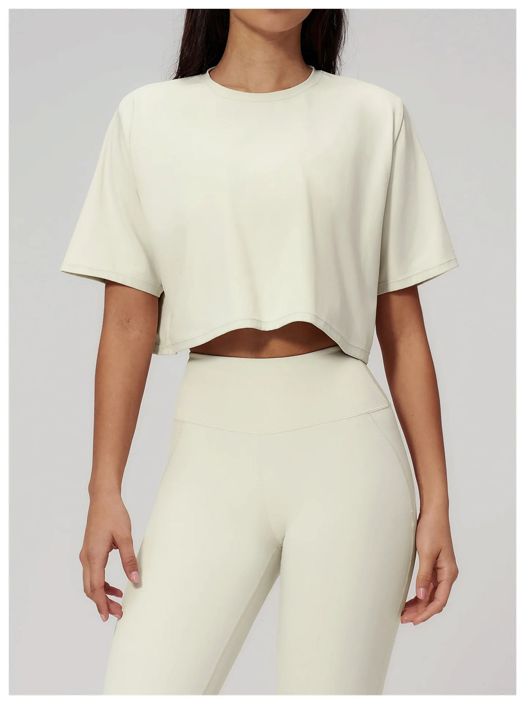 Yoga Tops Summer Sports Fitness Clothes Women's Short Sleeves Yoga Shirts Running Sports Gym Tops Loose Breathable Casual Tops