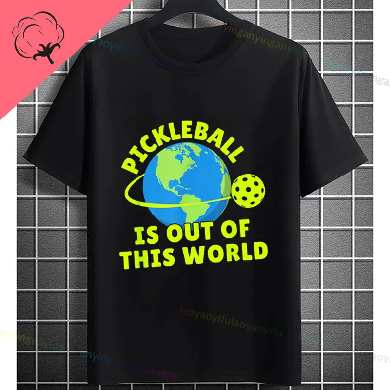 Pickleball Graphic T-Shirt – "It Was in" Funny Design Casual 100% Cotton Short-sleeve Fashion Sporty Style Tee Perfect for Gift