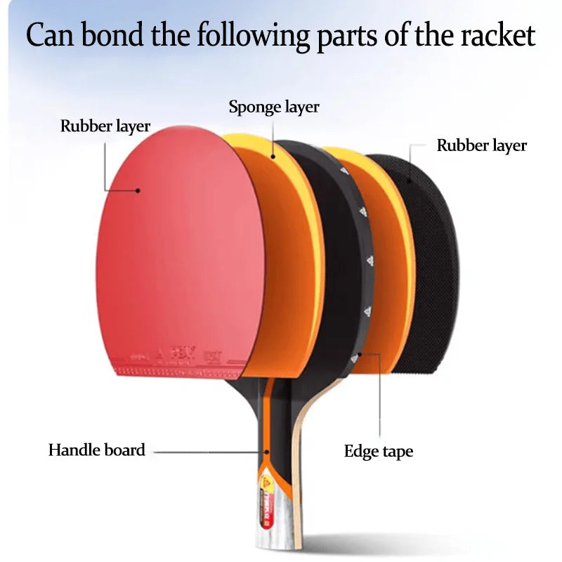 High-Quality Instant Adhesive for Table Tennis Rackets, Featuring Strong Properties And a Soft Texture, Ideal for Refurbishing A
