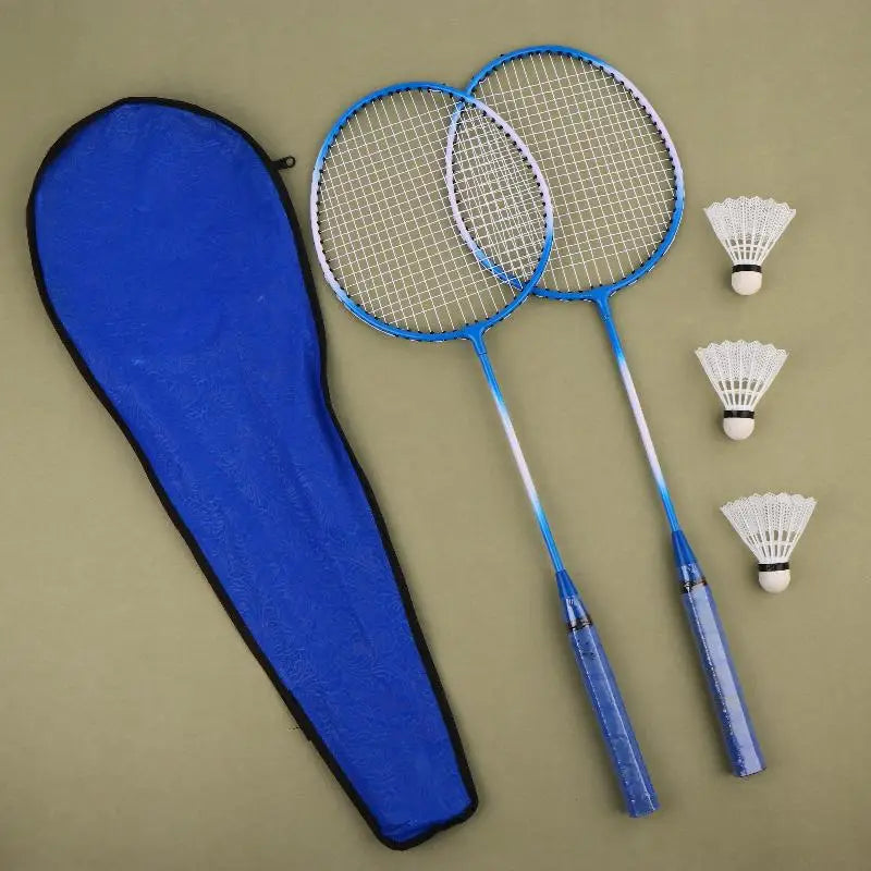 Beginner Badminton Set - Professional Training Durable Leisure Sports Racquet 12-Pack Badminton Racket Kit for All Ages