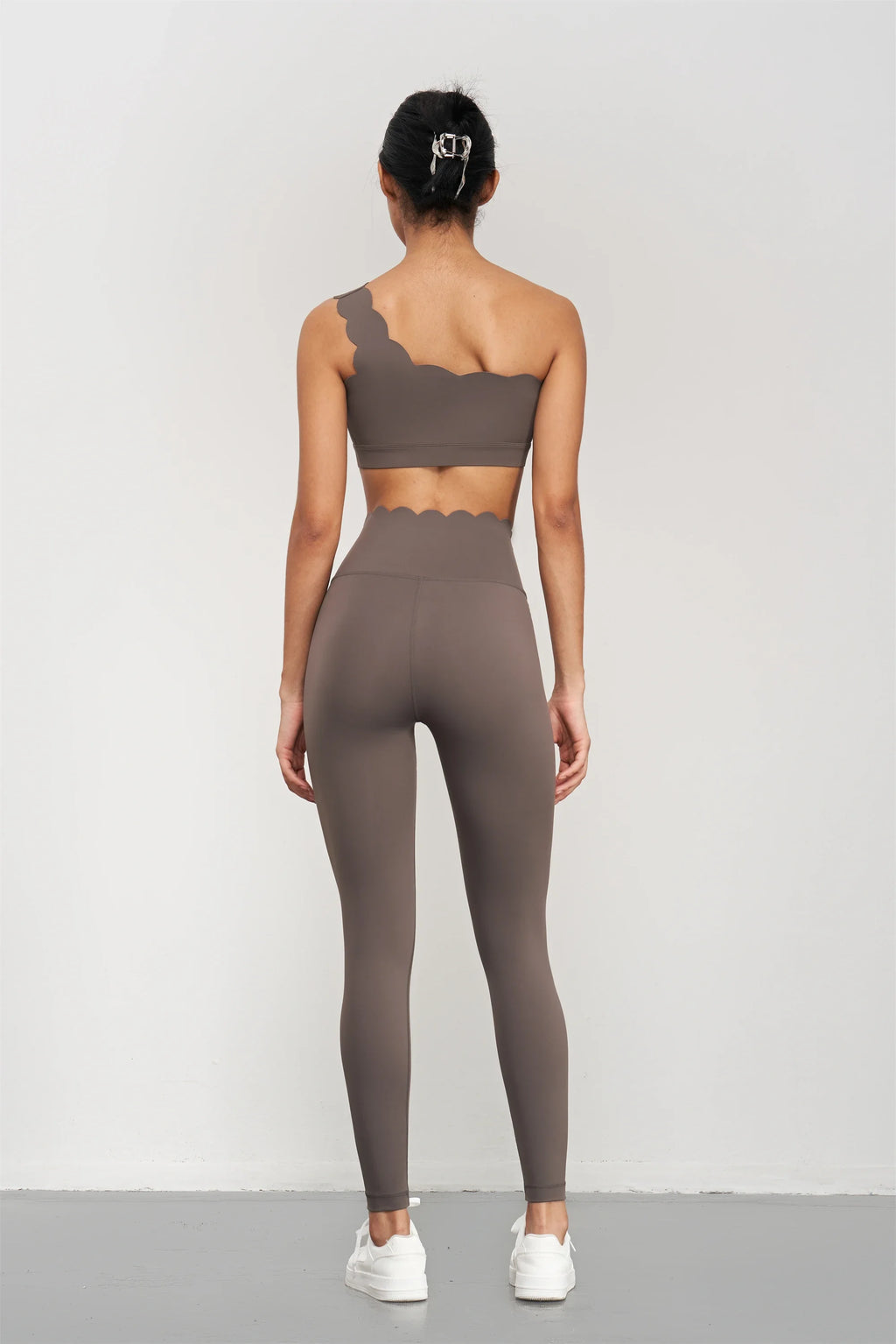 Yoga Pants Women Seamless Lotus Arc Workout Running Leggings High Waist Scrunch Butt Gym Leggings Outdoor Fitness Tights