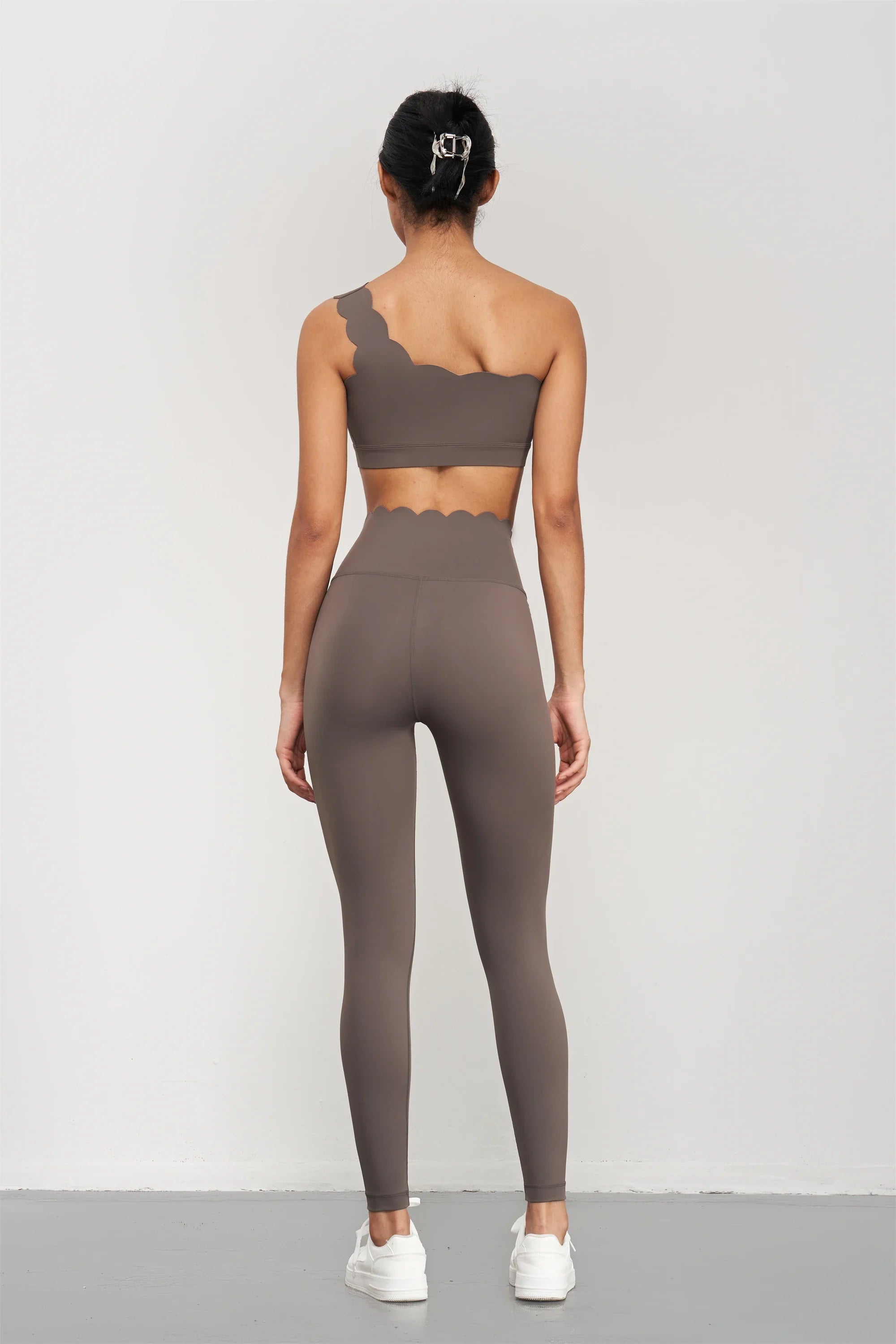 Yoga Pants Women Seamless Lotus Arc Workout Running Leggings High Waist Scrunch Butt Gym Leggings Outdoor Fitness Tights
