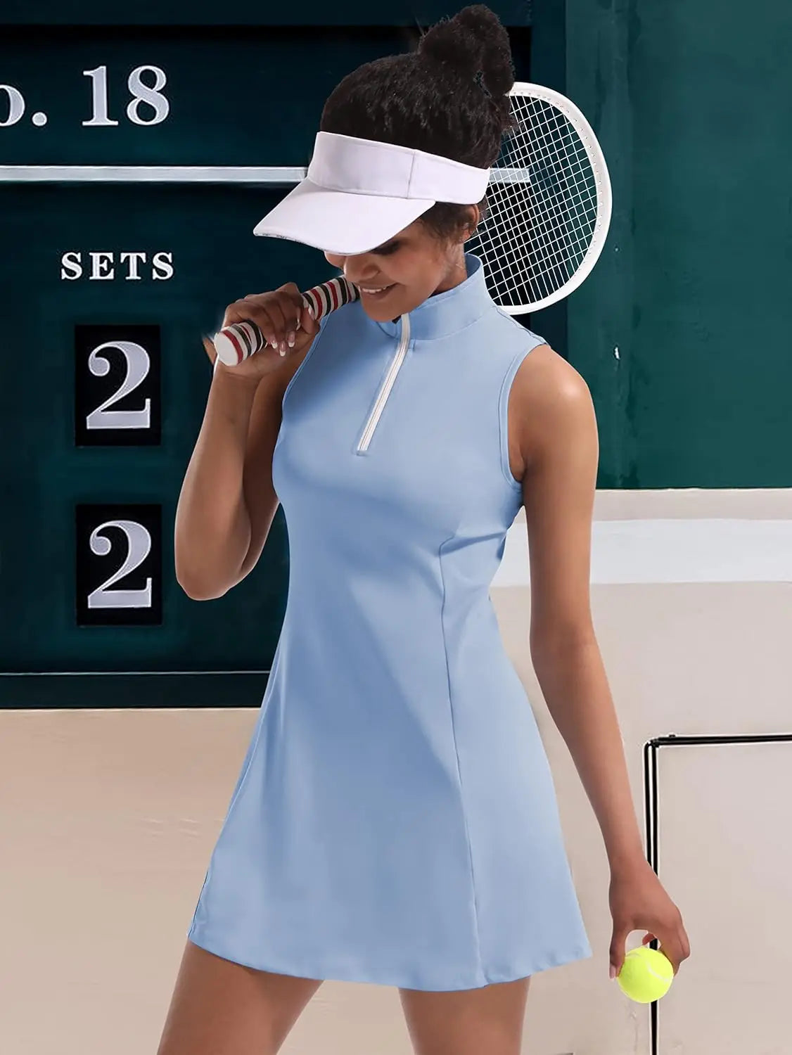 Tennis and polo dress, yoga skirt, gym uniform,soft elastic sportswear,tennis, built-in shorts, ball, badminton