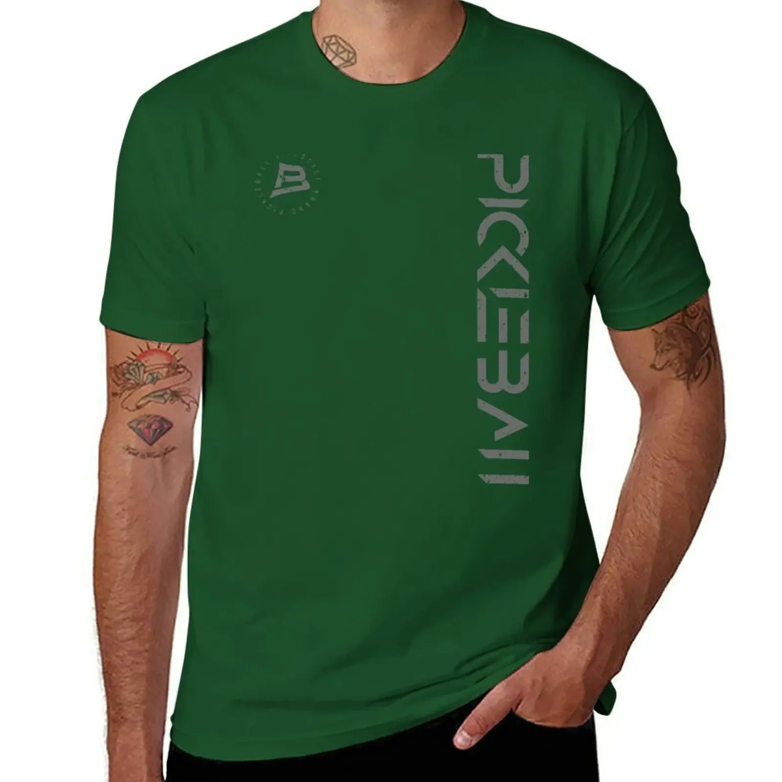 New Pickleball Vertical T-Shirt Oversized t-shirt quick-drying t-shirt sports fan t-shirts mens t shirts
