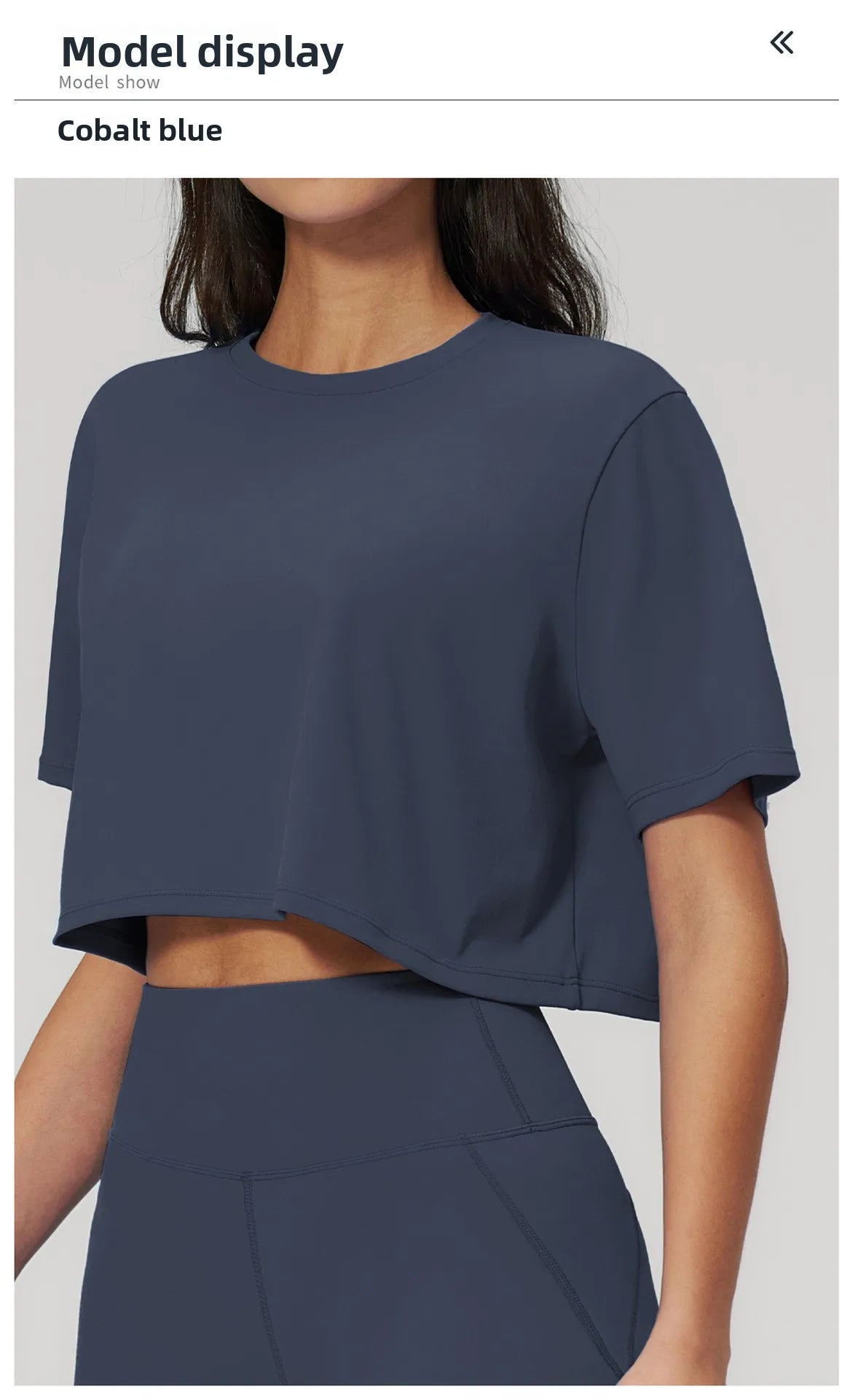 Yoga Tops Summer Sports Fitness Clothes Women's Short Sleeves Yoga Shirts Running Sports Gym Tops Loose Breathable Casual Tops