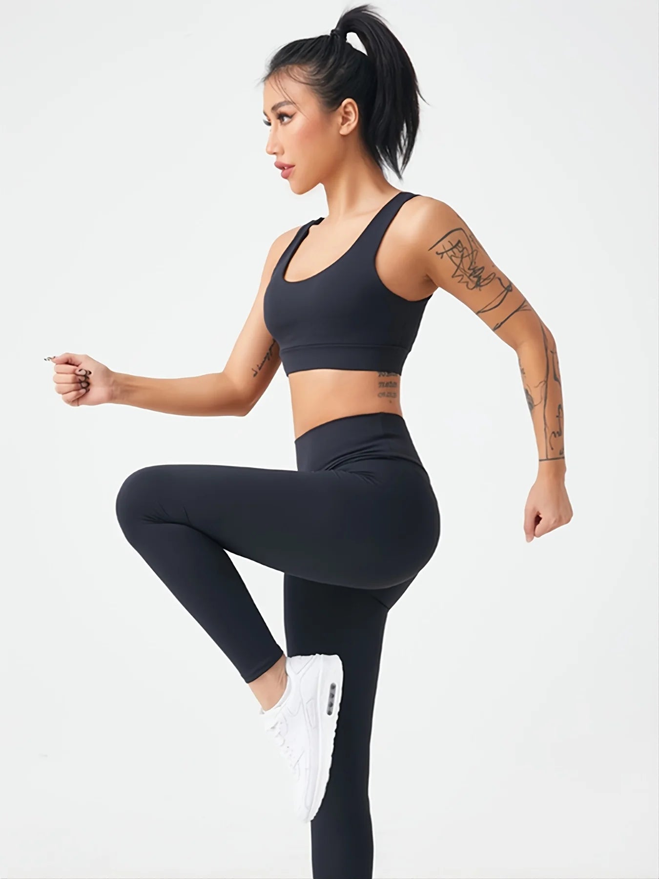Yoga pants, nude-feel pants, high-waisted butt-lifting fitness pants, butt-enhancing pants for women