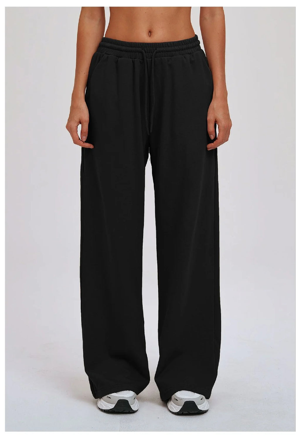 Yoga Pants Women's Gym Workout Pants Loose Wide Leg Casual Straight Leg Pants Outdoor Cycling And Running Sports Pants