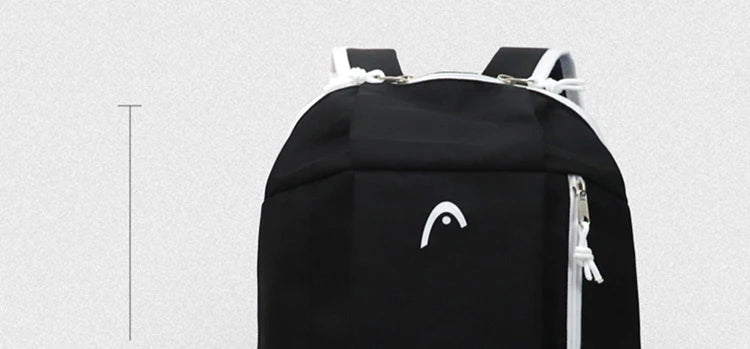 HEAD Tennis Racket Bag Large Capacity for Simple Fashion Tennis Racket Bag Badminton Backpack Portable Racket Bag