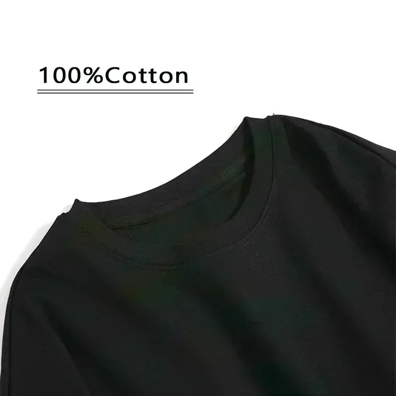 Comparison of Sports Fun Satire Humor Men's and Women's T-shirts Street Hip-hop Summer Men's Round Neck Short Sleeved Shirts