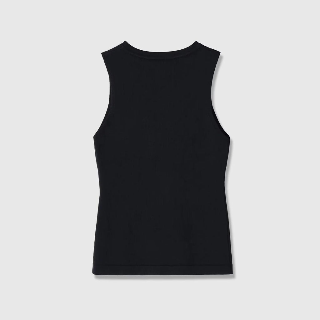 Women's Tank Tops Summer  Female Simple Solid Slimming O-Neck Casual Ribbed Sleeveless Tops Lady Daily Camisoles
