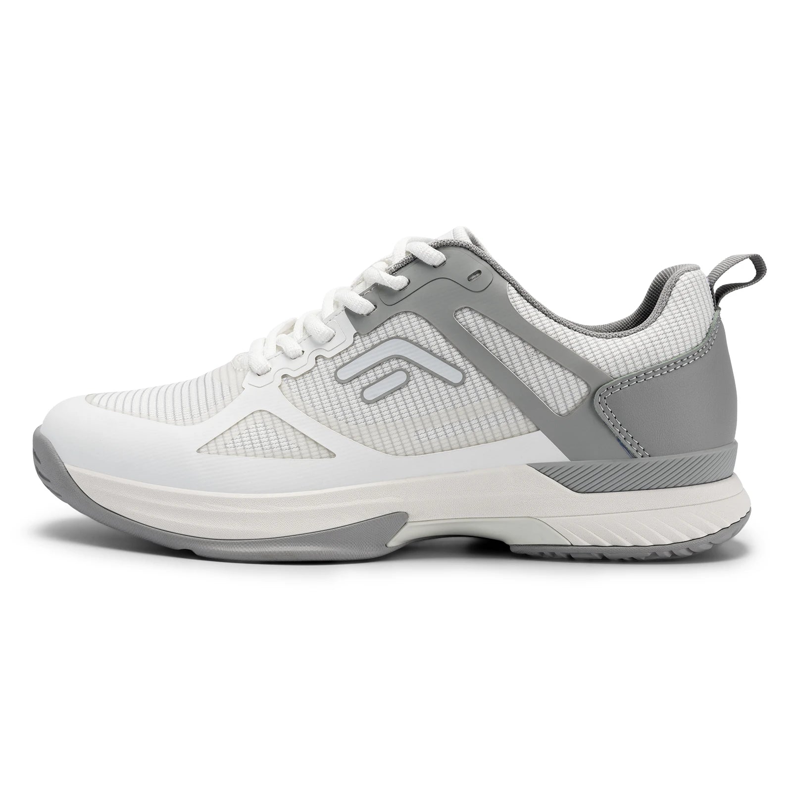 FitVille Men's Wide Pickleball Shoes Tennis Shoes Full Court Tennis Sneakers with Arch Support Lightweight Non-slip Sports Shoe