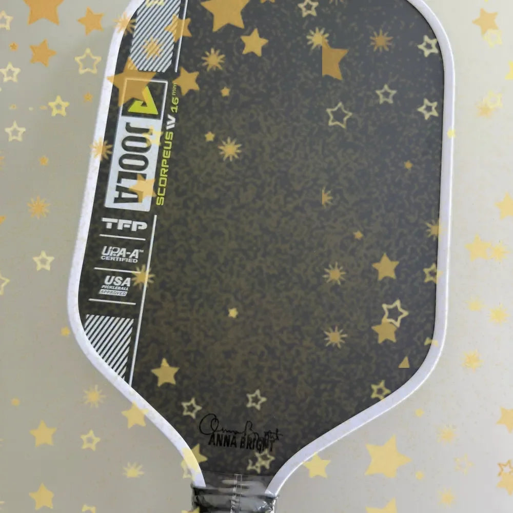 JOOLA BEN JOHNS PERSEUS PRO IV 16MM Pickleball Paddles T700 Carbon Fiber Increased Power Feel Fully Encased Sweet Spot