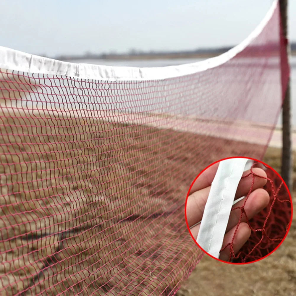 Badminton Net Polypropylene Badminton Replacement Net Easy Setup Badminton Net Replacement for Badminton Tennis Volleyball