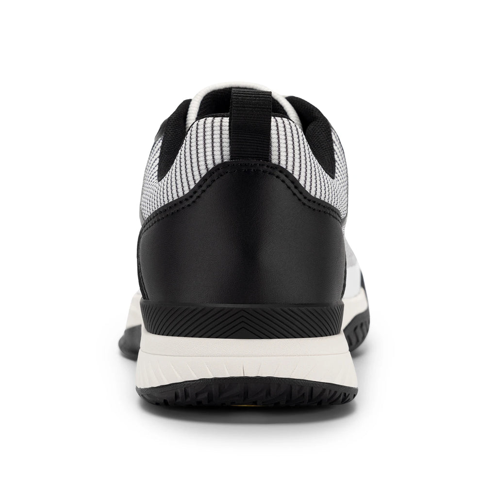 FitVille Men's Wide Pickleball Shoes Tennis Shoes Full Court Tennis Sneakers with Arch Support Lightweight Non-slip Sports Shoe