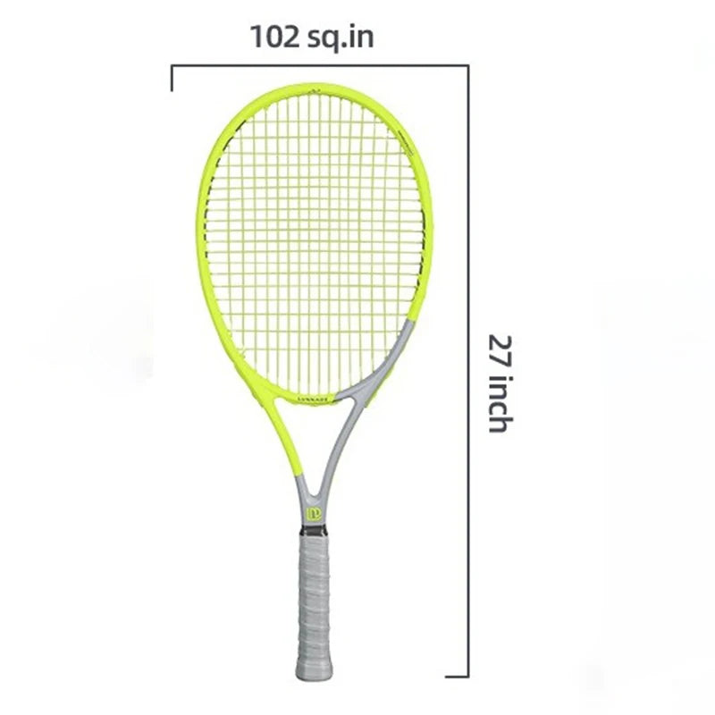 Professional Tennis Rackets Beginners Practice Lightweight Tennis Rackets Durable Training Racket Portable Sports Equipment