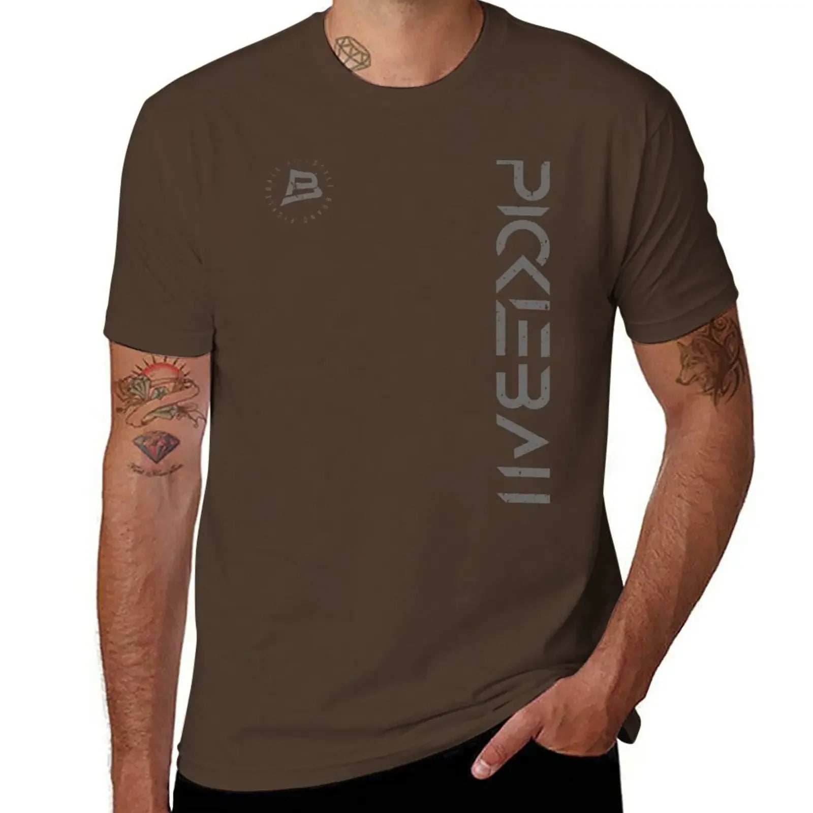 New Pickleball Vertical T-Shirt Oversized t-shirt quick-drying t-shirt sports fan t-shirts mens t shirts