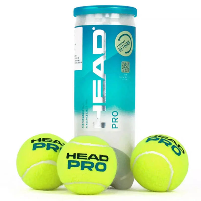HEAD PRO Tennis Tournament Training Ball 3 Pieces Per Can Fast Speed Good Elasticity Durable Balls