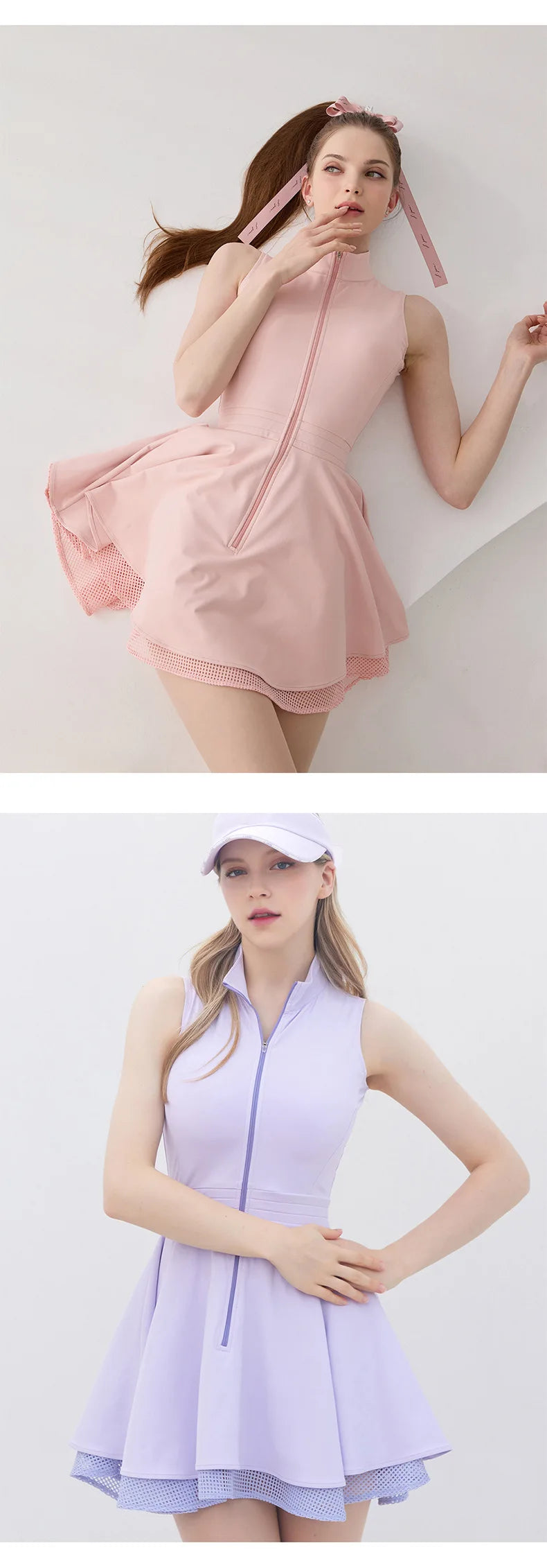 Polo Shirt Tennis Dress Chest Pads Shorts Soft High Stretchy Fitness Skorts Tummy Control Yoga Skirts Gym Clothing Activewear