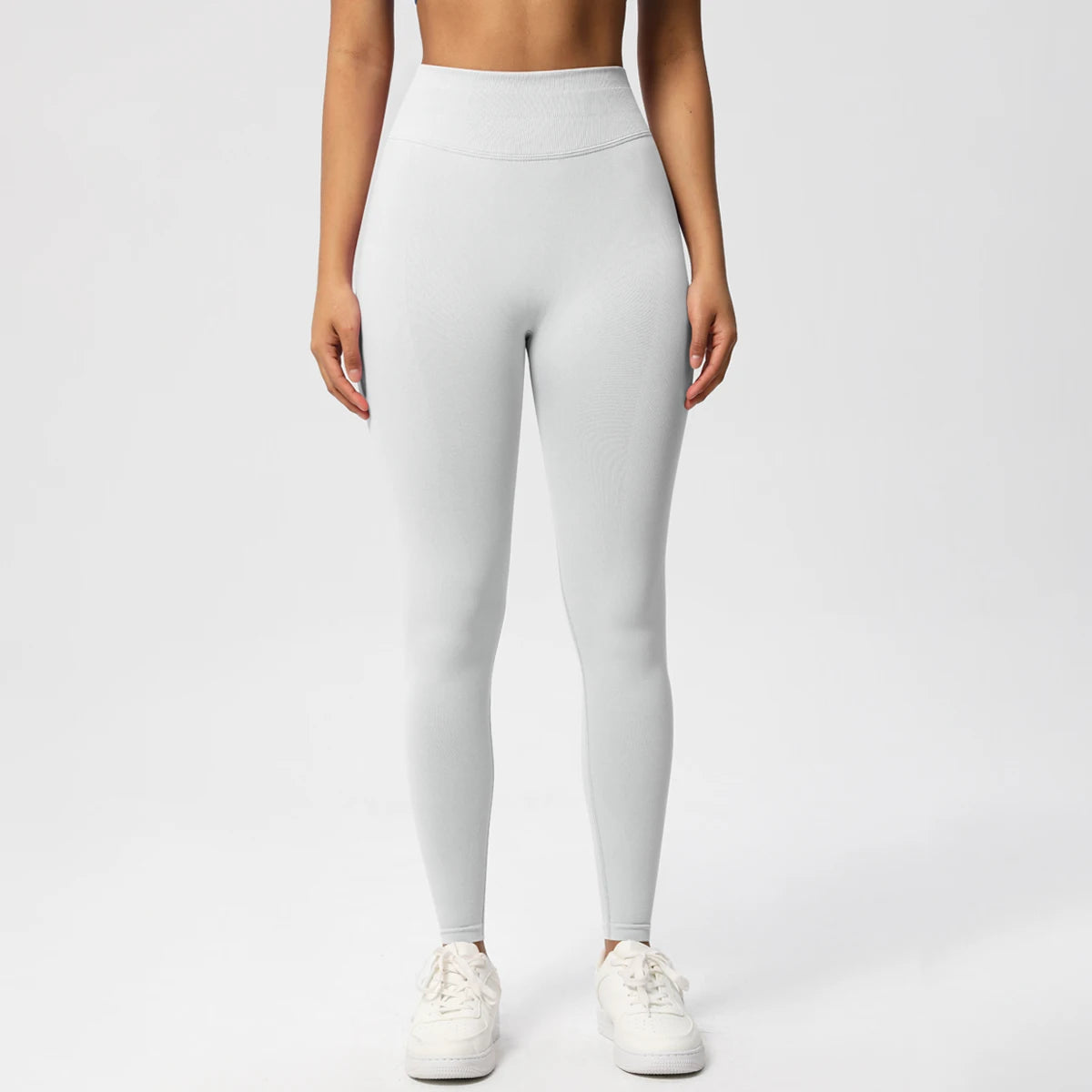 Seamless Women Solid Waist Yoga Pants Three-section Waist Sexy Hip-lifting Tight Sports Pants Fitness Exercise Yoga Pants