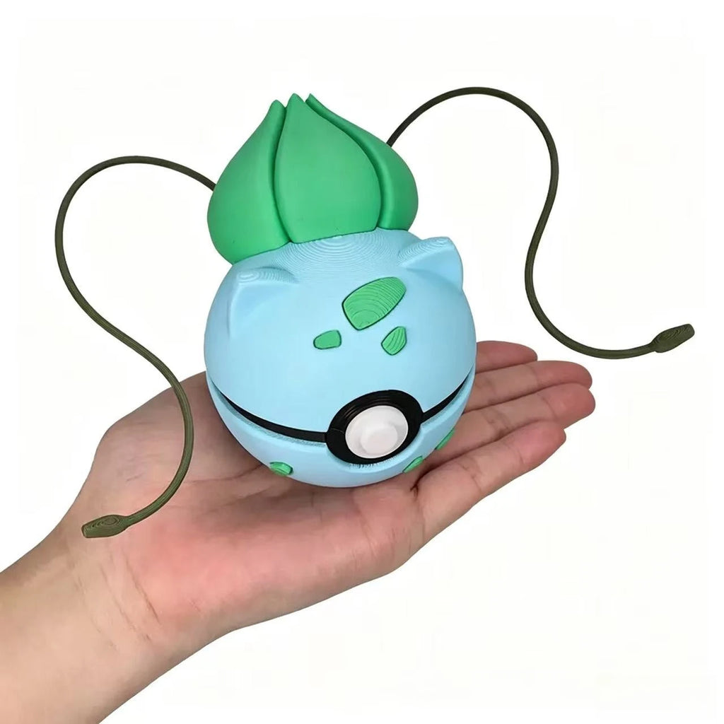 3D Printed Pokemon Poké Ball Squirtle Poké Ball Bulbasaur Poké Ball Toys Models for Kids Birthday Gifts