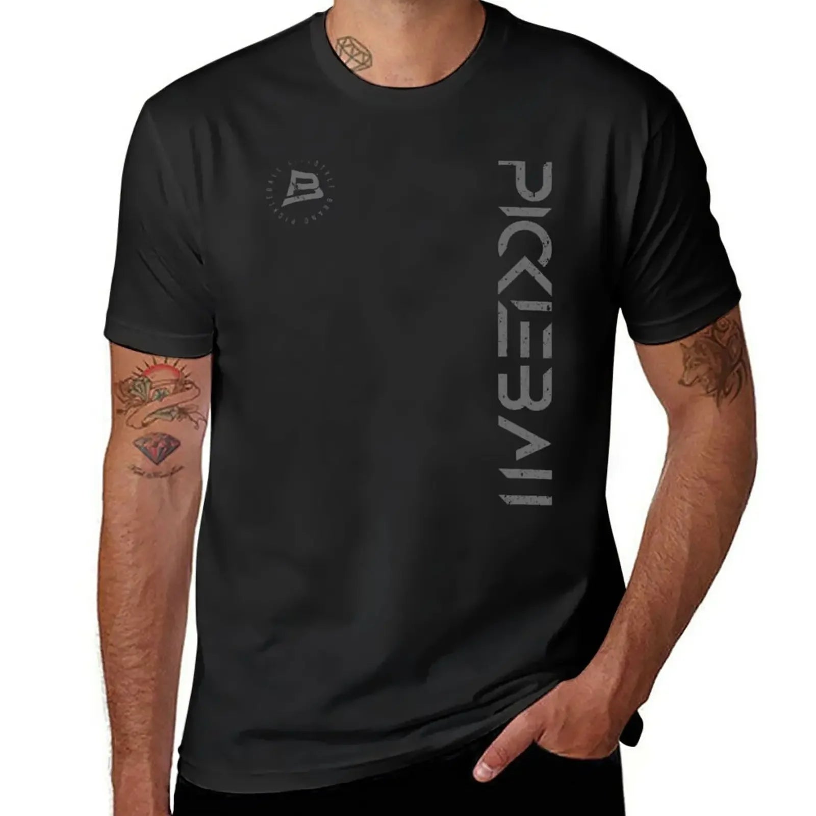 New Pickleball Vertical T-Shirt Oversized t-shirt quick-drying t-shirt sports fan t-shirts mens t shirts