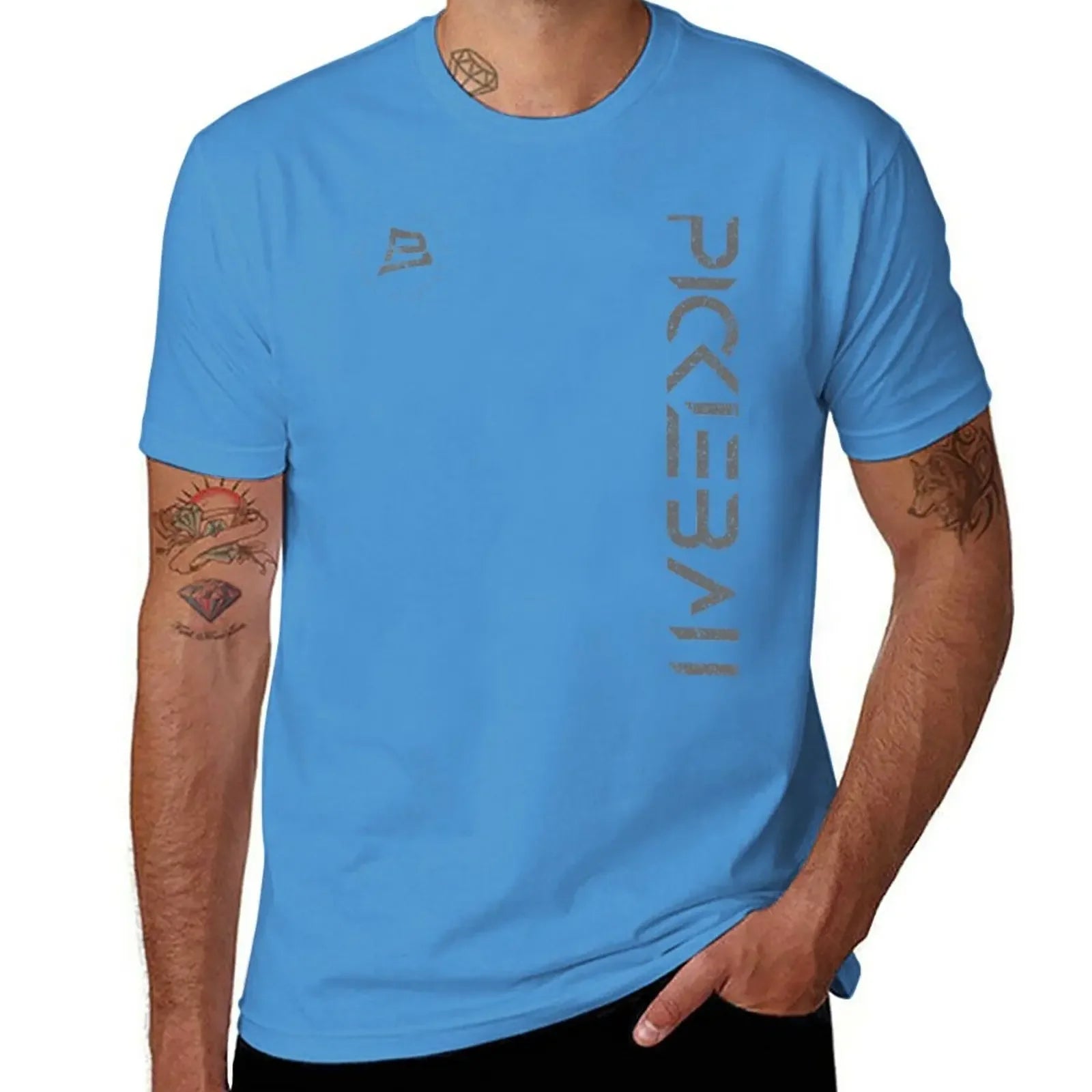 New Pickleball Vertical T-Shirt Oversized t-shirt quick-drying t-shirt sports fan t-shirts mens t shirts