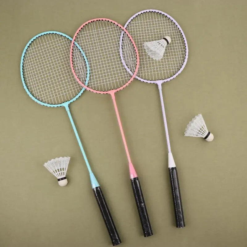 Beginner Badminton Set - Professional Training Durable Leisure Sports Racquet 12-Pack Badminton Racket Kit for All Ages