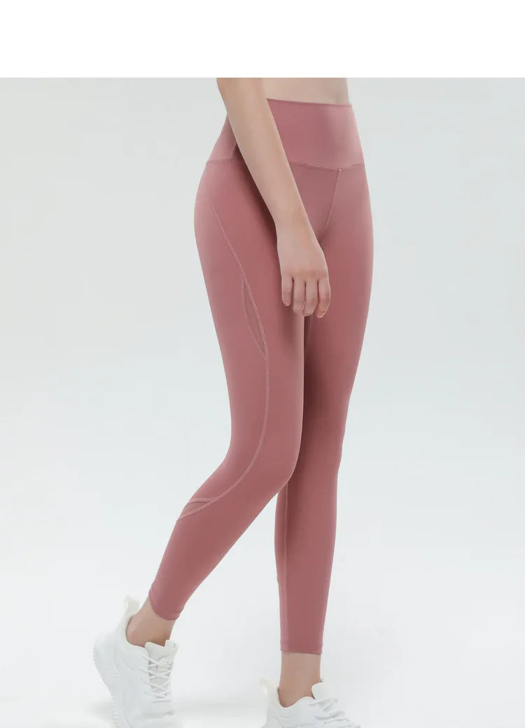 Yoga Pants Push-up Yoga Leggings Women Workout Gym Tights Sexy Sports High Waisted Hollowed out Quick Drying Women Workout Pants