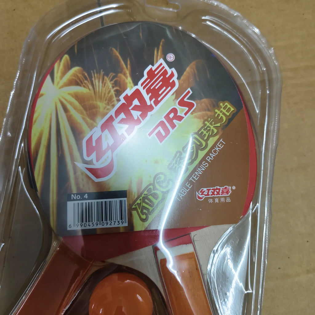 2 packs of table tennis rackets, racket cover for competitive games/leisure time and entertainment