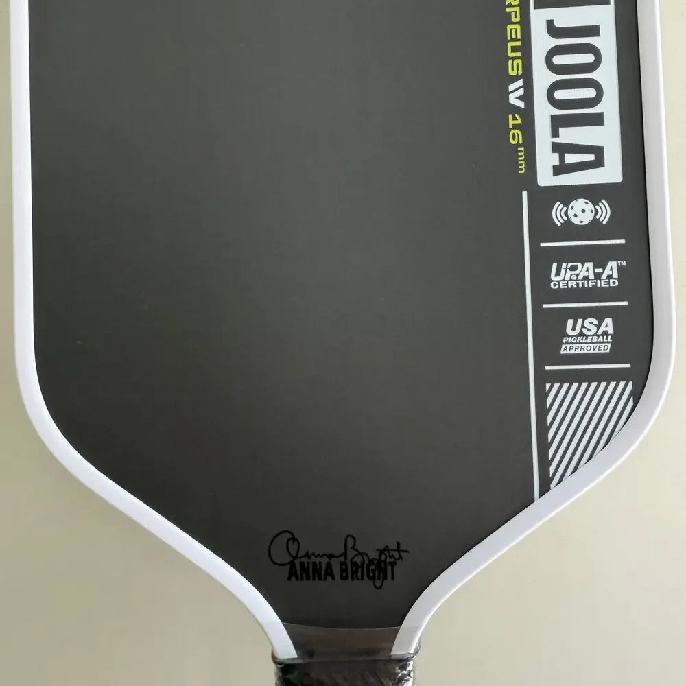 JOOLA BEN JOHNS PERSEUS PRO IV 16MM Pickleball Paddles T700 Carbon Fiber Increased Power Feel Fully Encased Sweet Spot