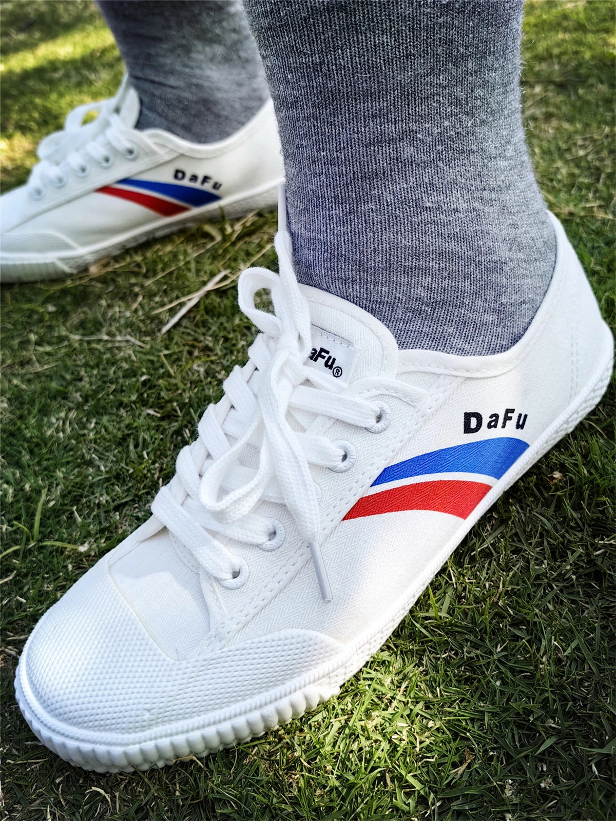 Dafu Original Kungfu Shoes Improved Version Sneakers Men Women All Black Shoes