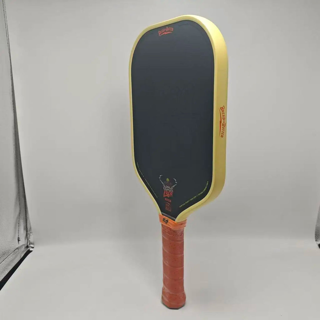 Bread and Butter Loco Pickleball Paddle 16mm Dual-Density Foam Core Hybrid Elongated CFC T700 Carbon Fiber Pickleball Paddles